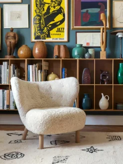 Handgeweven wollen vloerkleed Nomad^Nordic Knots Sale