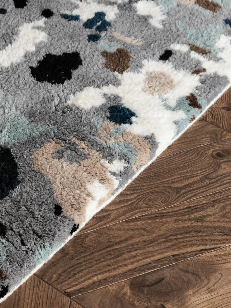 Handgeweven wollen vloerkleed Archipelago^Nordic Knots Sale