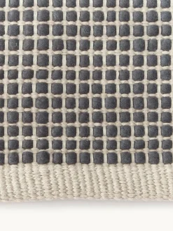 Handgeweven wollen vloerkleed Amaro^Westwing Collection Outlet