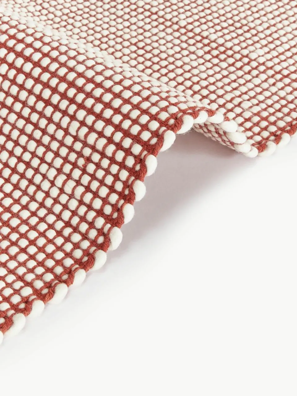 Handgeweven wollen vloerkleed Amaro^Westwing Collection Online
