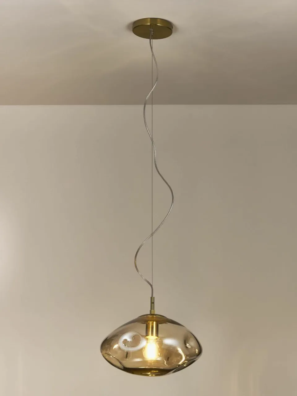Hanglamp Amora van glas^Westwing Collection Hot