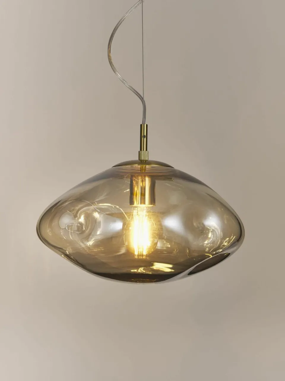 Hanglamp Amora van glas^Westwing Collection Hot