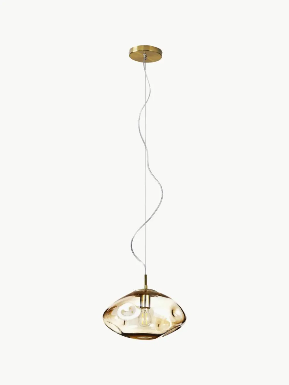 Hanglamp Amora van glas^Westwing Collection Hot