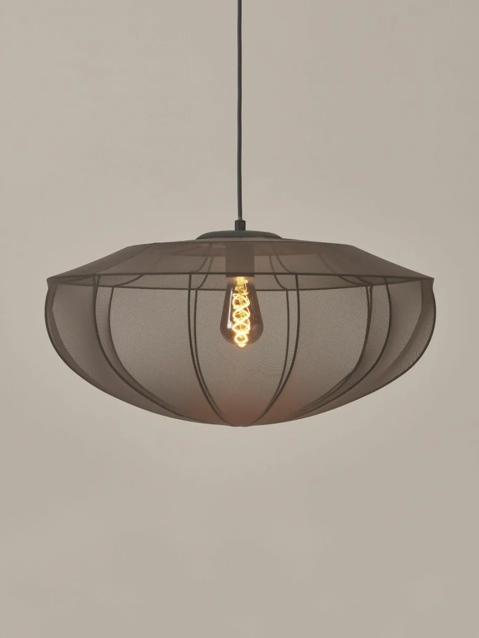 Hanglamp Beau van netstof^Westwing Collection Sale