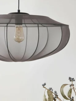 Hanglamp Beau van netstof^Westwing Collection Sale