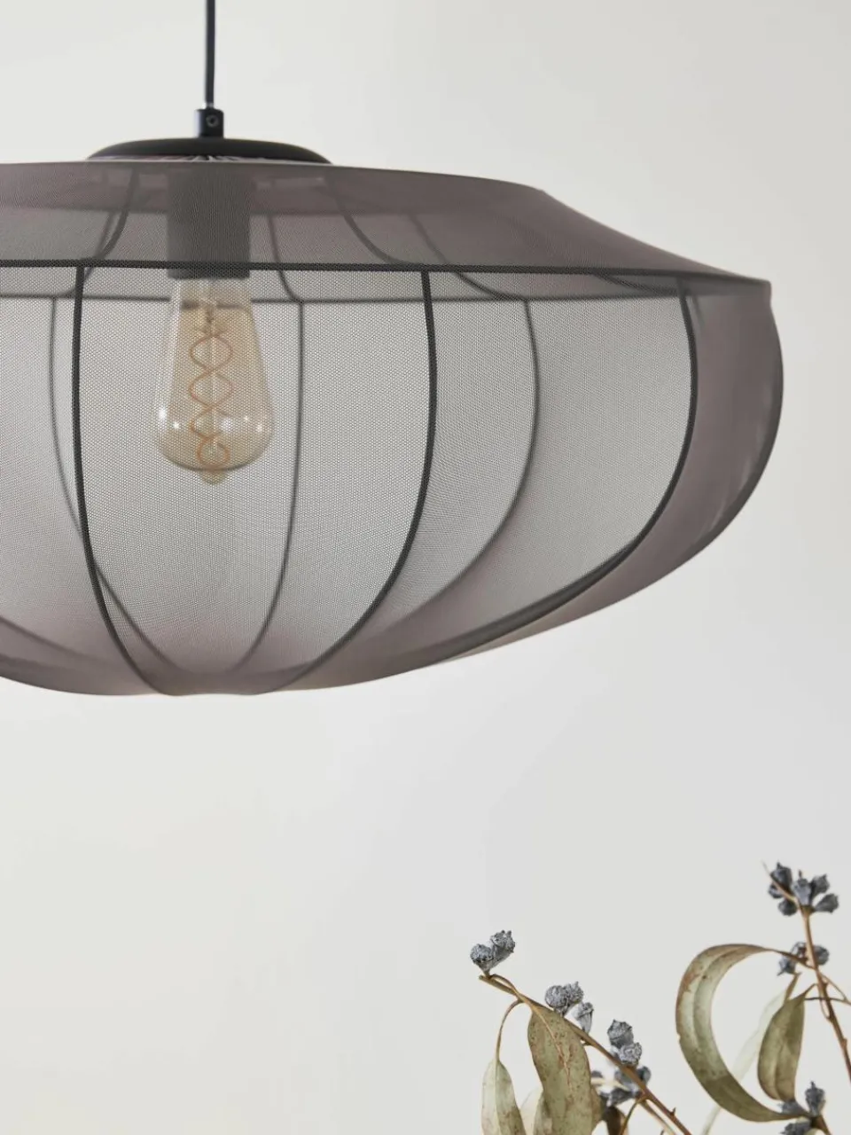 Hanglamp Beau van netstof^Westwing Collection Sale