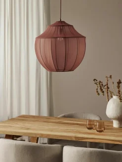 Hanglamp Beau van netstof^Westwing Collection Fashion