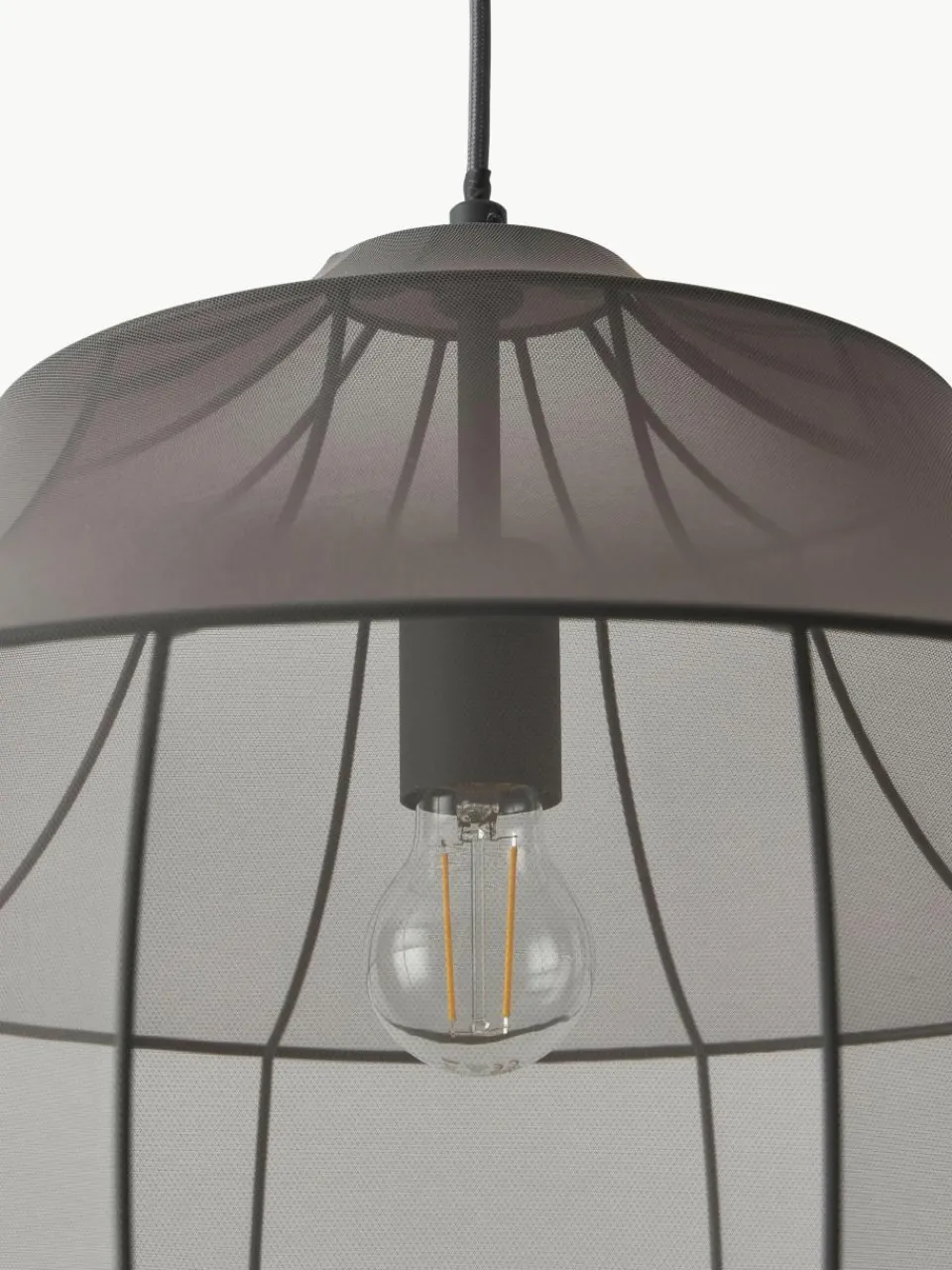 Hanglamp Beau van netstof^Westwing Collection Best