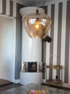 Hanglamp Bellissimo van getint glas^By Rydens Online