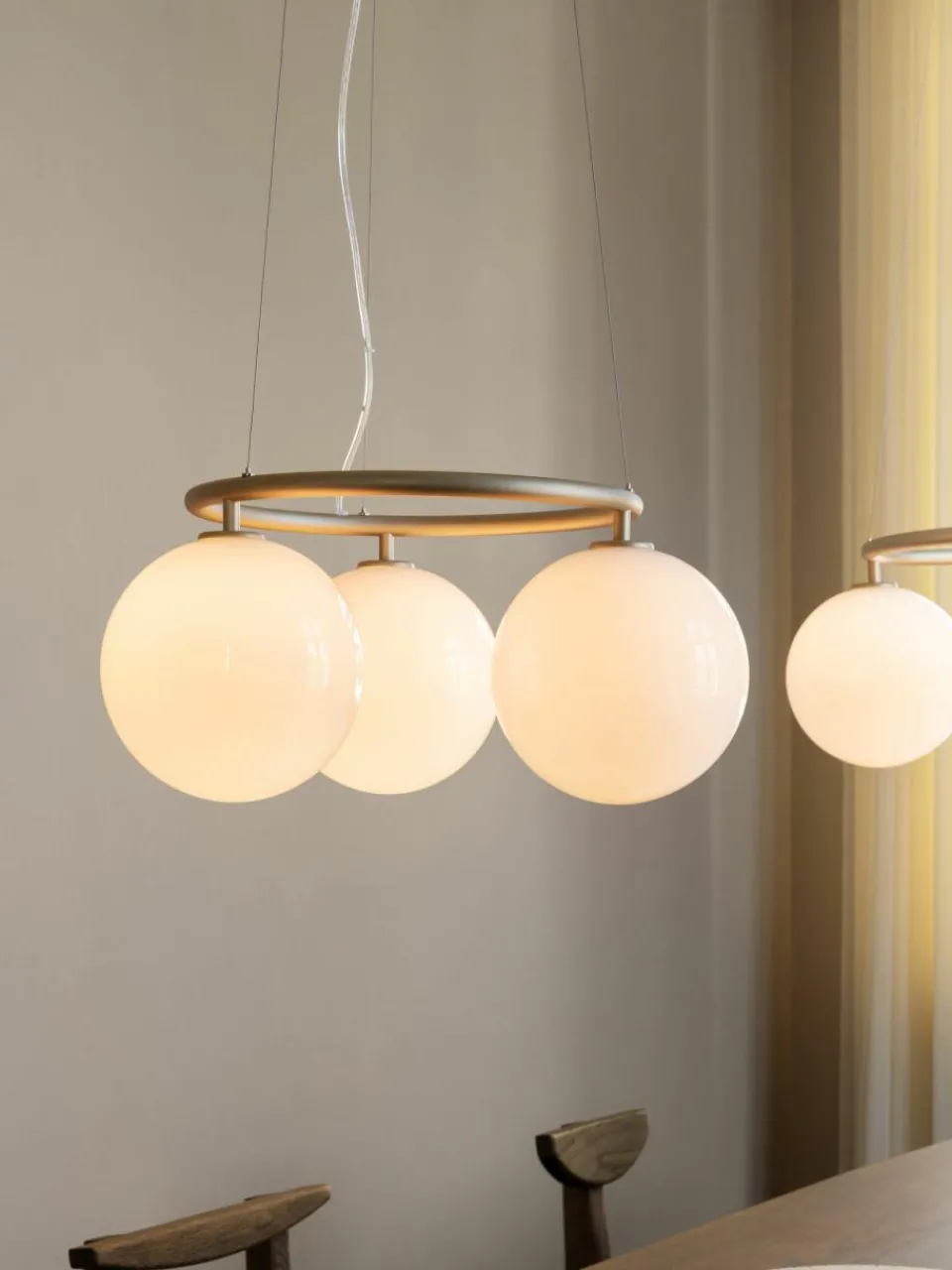 Hanglamp met glazen bollen Miira^Nuura Best