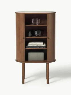 Highboard Calary met geribde voorzijde^Westwing Collection New