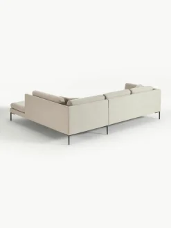 Hoekbank Emma met metalen poten^Westwing Collection Outlet