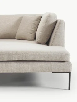 Hoekbank Emma met metalen poten^Westwing Collection Outlet