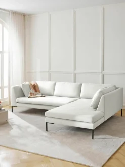 Hoekbank Emma met metalen poten^Westwing Collection New