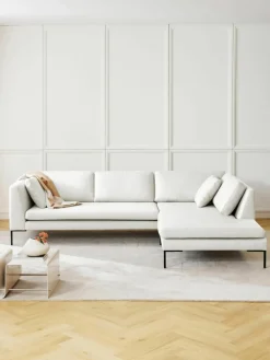 Hoekbank Emma met metalen poten^Westwing Collection New