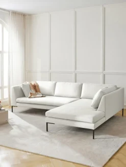 Hoekbank Emma met metalen poten^Westwing Collection New