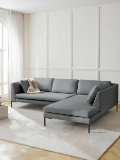 Hoekbank Emma met metalen poten^Westwing Collection Discount
