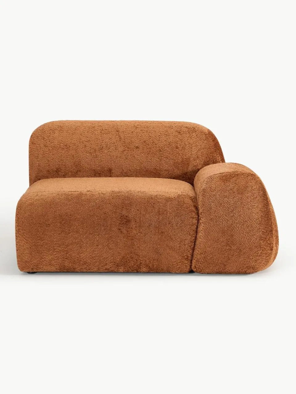 Hoekmodule Wolke van teddy-bouclé^Westwing Collection Fashion