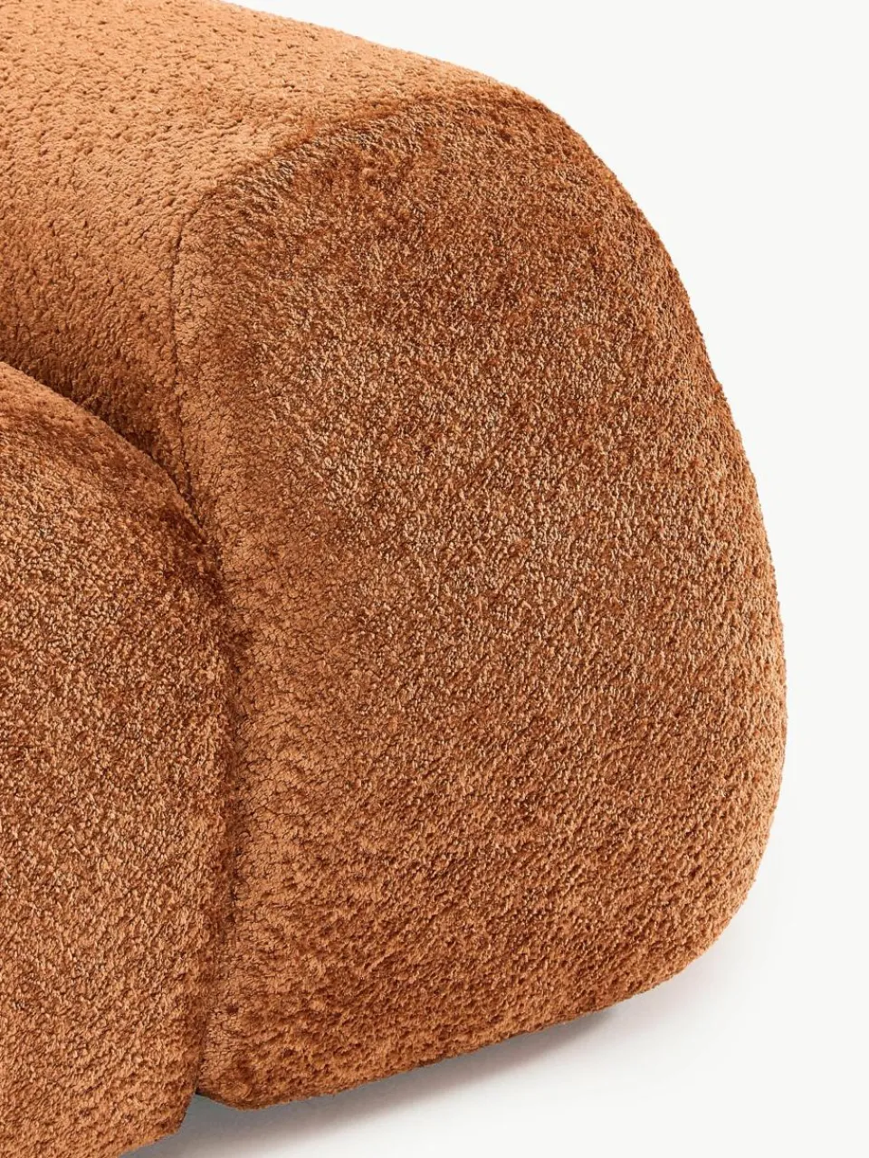Hoekmodule Wolke van teddy-bouclé^Westwing Collection Fashion