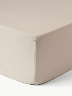 Hoeslaken Airy, gewassen linnen^Westwing Collection Online