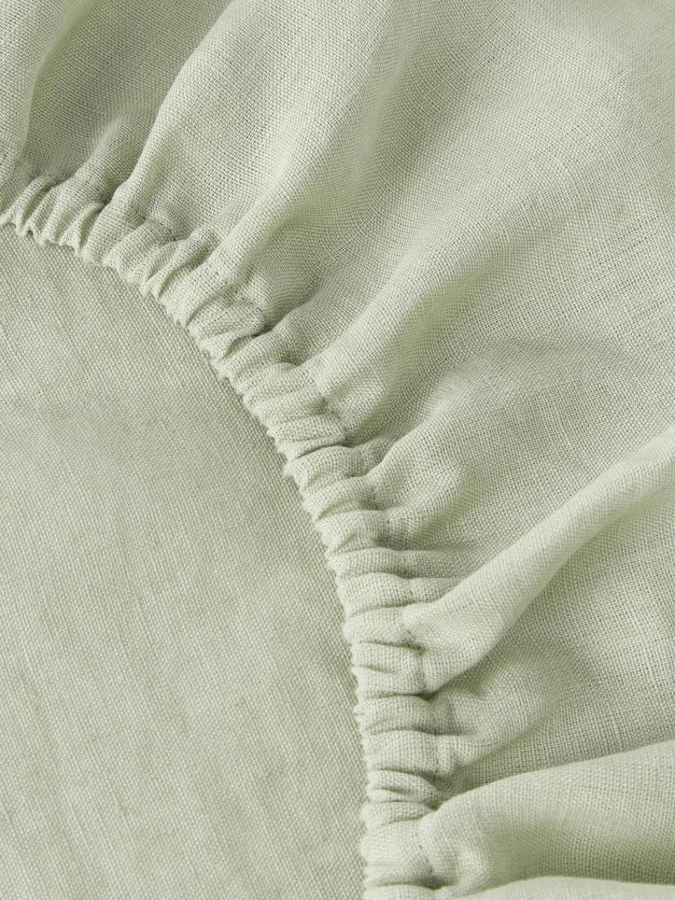 Hoeslaken Airy, gewassen linnen^Westwing Collection Sale