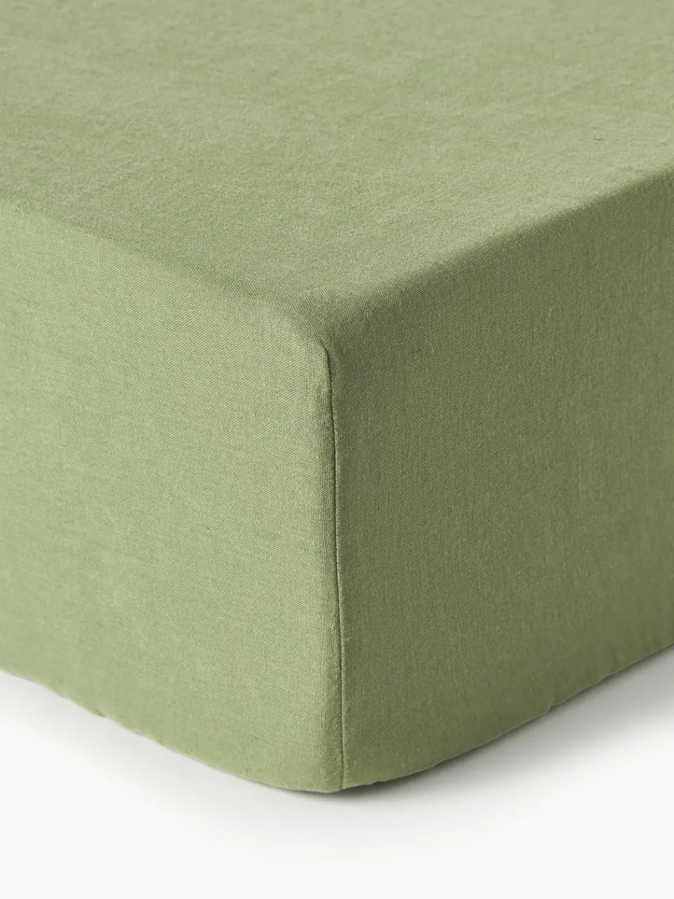 Hoeslaken Airy, gewassen linnen^Westwing Collection Clearance