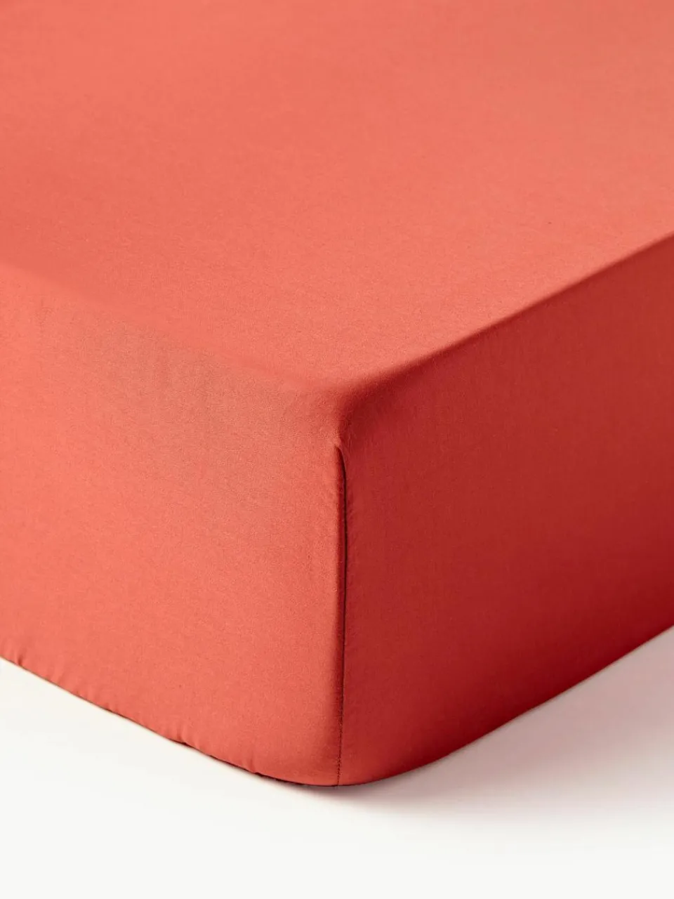 Hoeslaken Comfort, katoensatijn^Westwing Collection Outlet