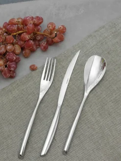 Hoogglans gepolijste bestekset Bamboo, 6 personen (24-delig)^sambonet Online