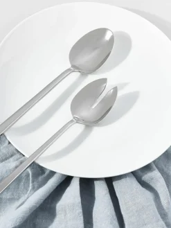 Hoogglans gepolijste saladebestek Shine^Westwing Collection New