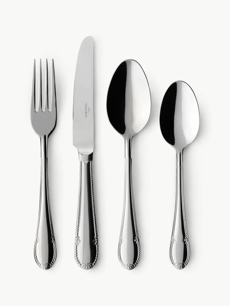 Hoogglanzend bestekset Mademoiselle, 6 personen (24-delig)^Villeroy & Boch New