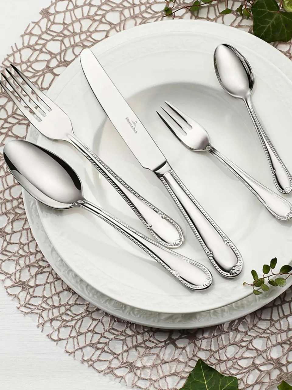 Hoogglanzend bestekset Mademoiselle, 6 personen (30-delig)^Villeroy & Boch Fashion