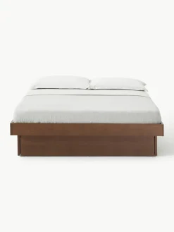 Houten bed Sato met lades^Westwing Collection Outlet
