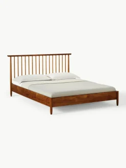 Houten bed Windsor met hoofdeinde van grenenhout^Westwing Collection Hot