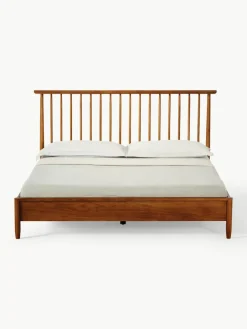 Houten bed Windsor met hoofdeinde van grenenhout^Westwing Collection Hot