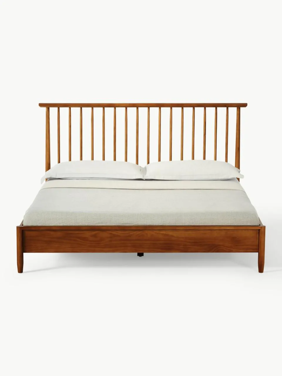Houten bed Windsor met hoofdeinde van grenenhout^Westwing Collection Hot