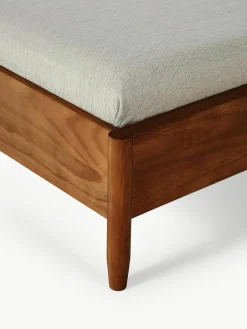 Houten bed Windsor met hoofdeinde van grenenhout^Westwing Collection Hot