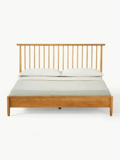 Houten bed Windsor met hoofdeinde van grenenhout^Westwing Collection Clearance