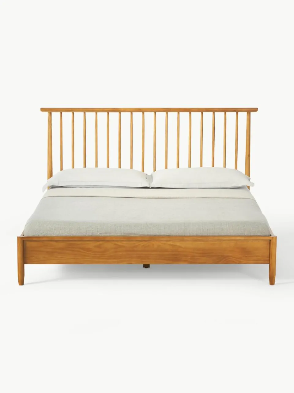 Houten bed Windsor met hoofdeinde van grenenhout^Westwing Collection Clearance