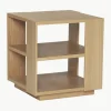 Houten bijzettafel Merge^Hübsch Sale