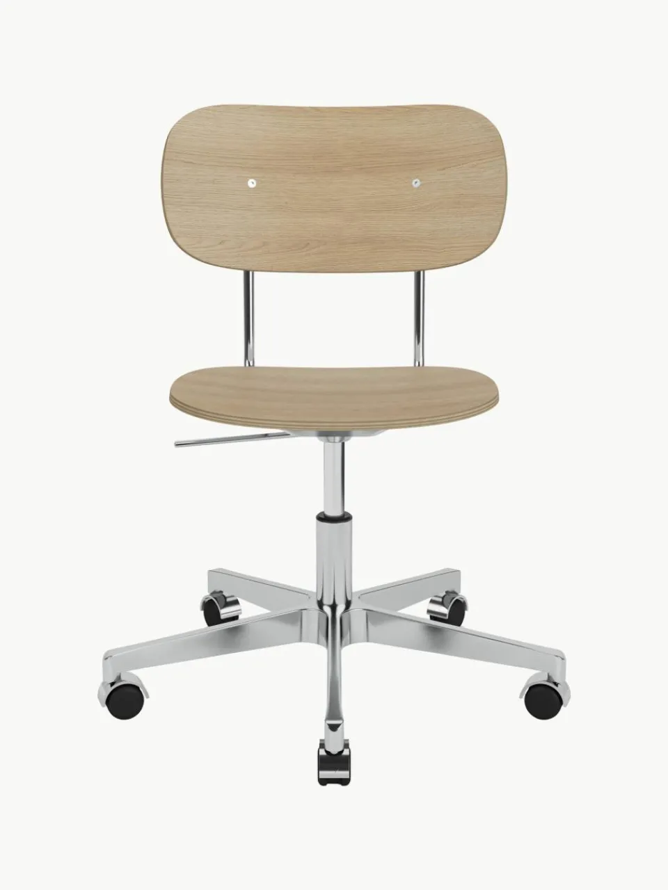 Houten bureaustoel Co, in hoogte verstelbaar^Audo Copenhagen Fashion