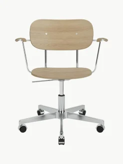 Houten bureaustoel Co, in hoogte verstelbaar^Audo Copenhagen Clearance