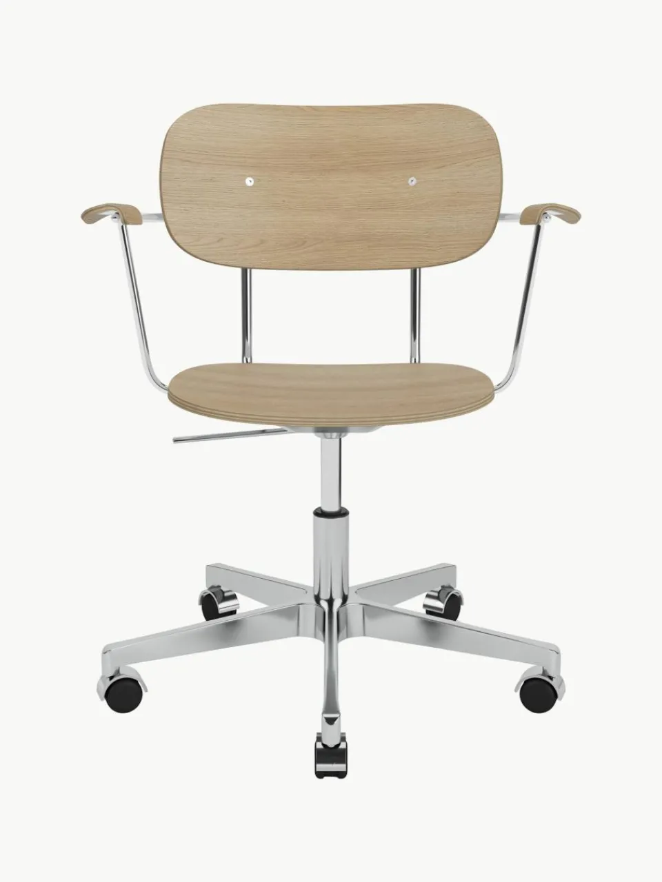 Houten bureaustoel Co, in hoogte verstelbaar^Audo Copenhagen Clearance