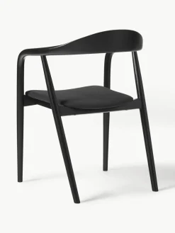 Houten fauteuil Angelina^Westwing Collection New