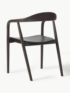 Houten fauteuil Angelina^Westwing Collection New
