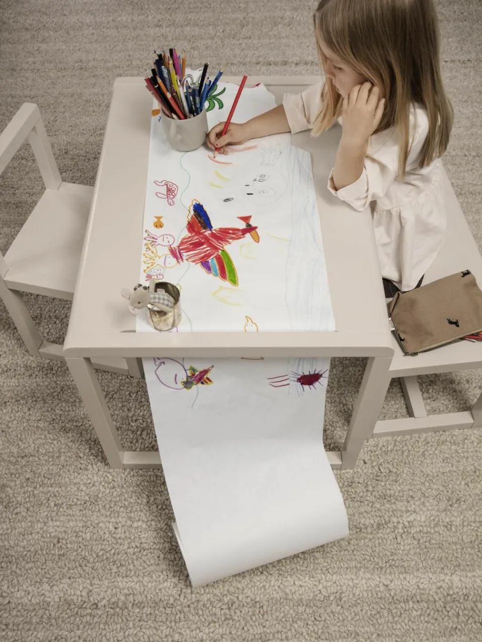 Houten kinderbankje Little Architect^ferm LIVING Kids Online