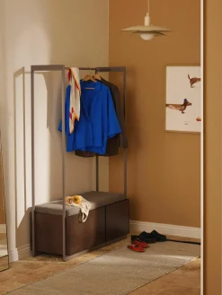 Houten kledingkast Larsen^Westwing Collection Best