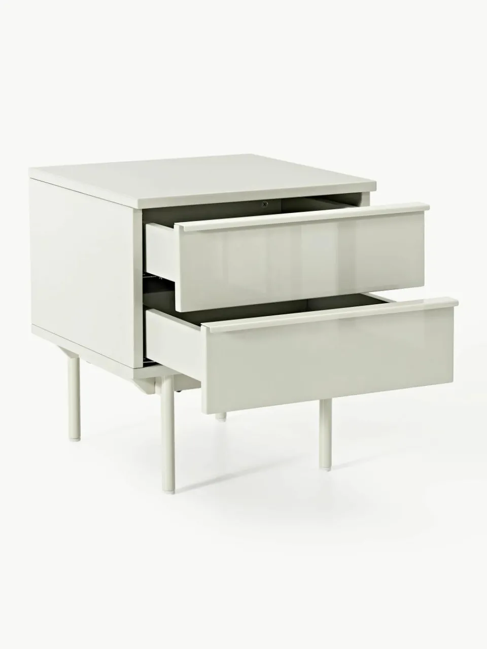 Houten nachtkastje Elona^Westwing Collection Online