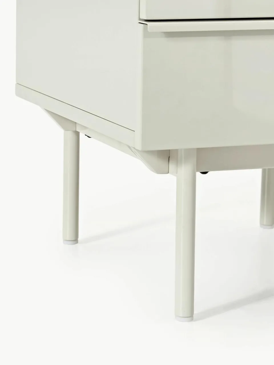 Houten nachtkastje Elona^Westwing Collection Online