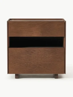 Houten nachtkastje Larsen^Westwing Collection Best