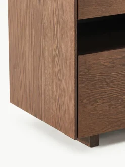 Houten nachtkastje Larsen^Westwing Collection Best